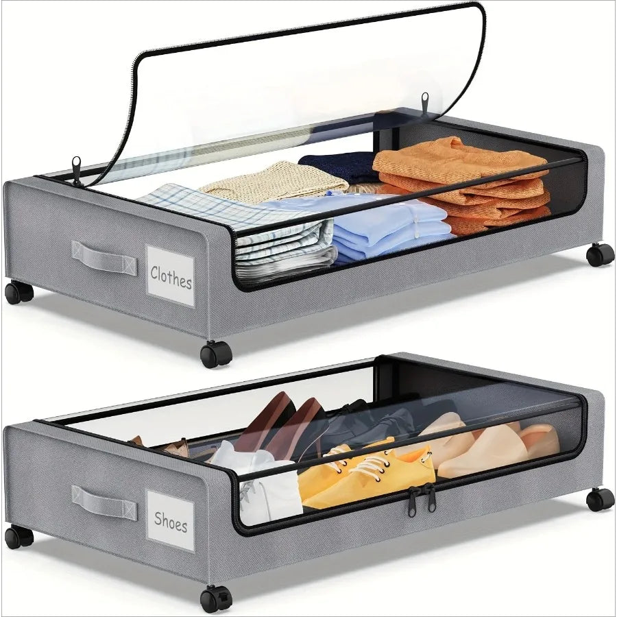 Underbed Storage Locker with Wheels