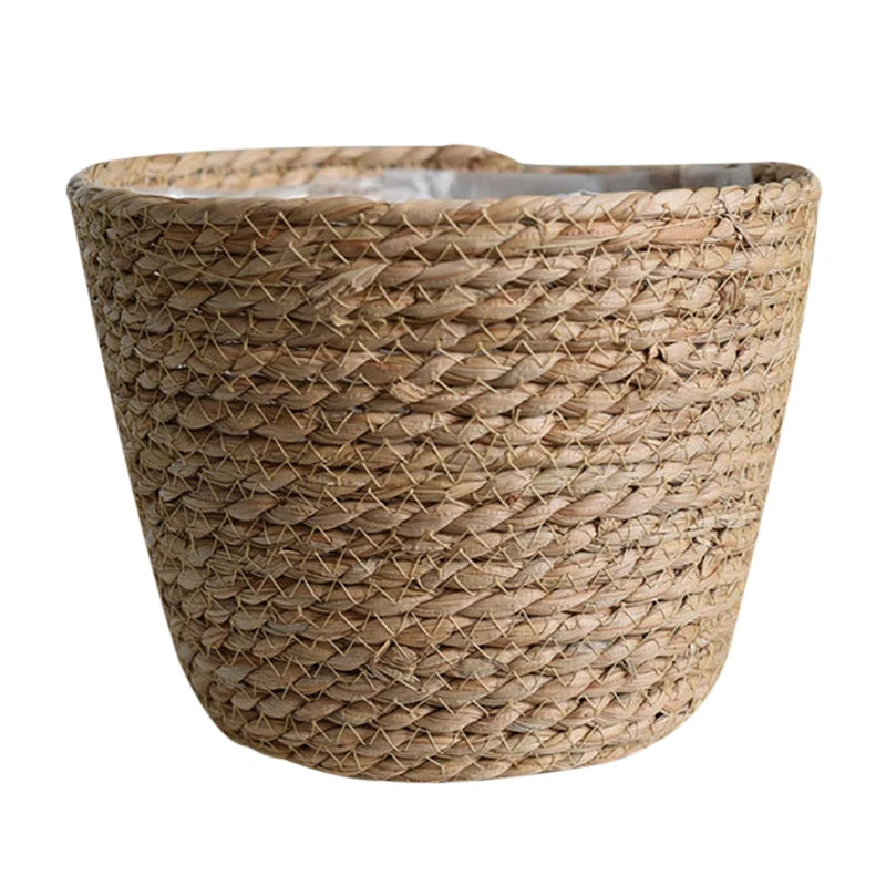 Natural Woven Flower Basket