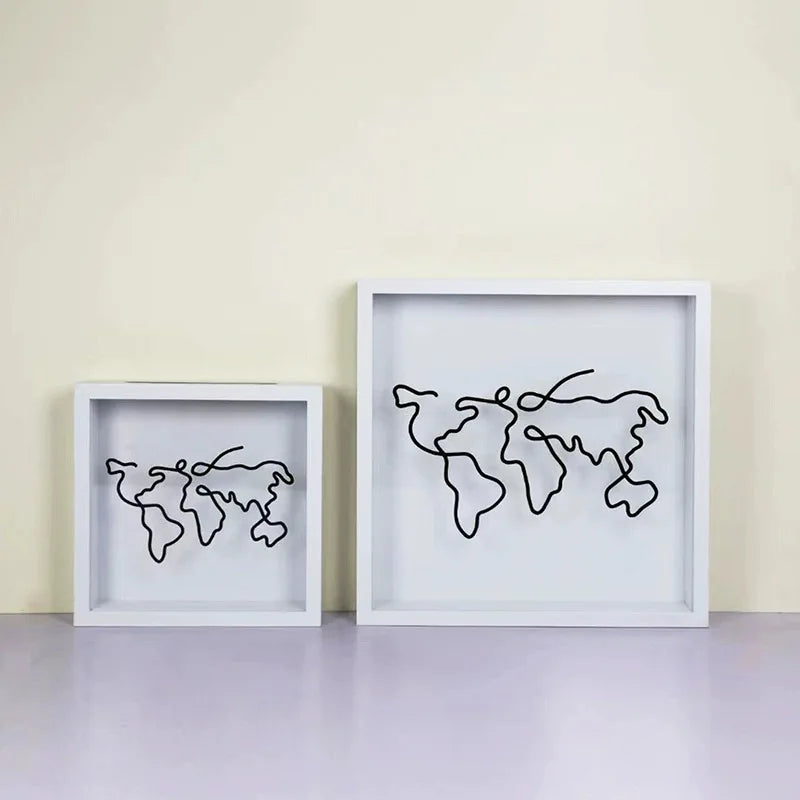 Wooden Shadow Box Display Shelf - 2 sizes