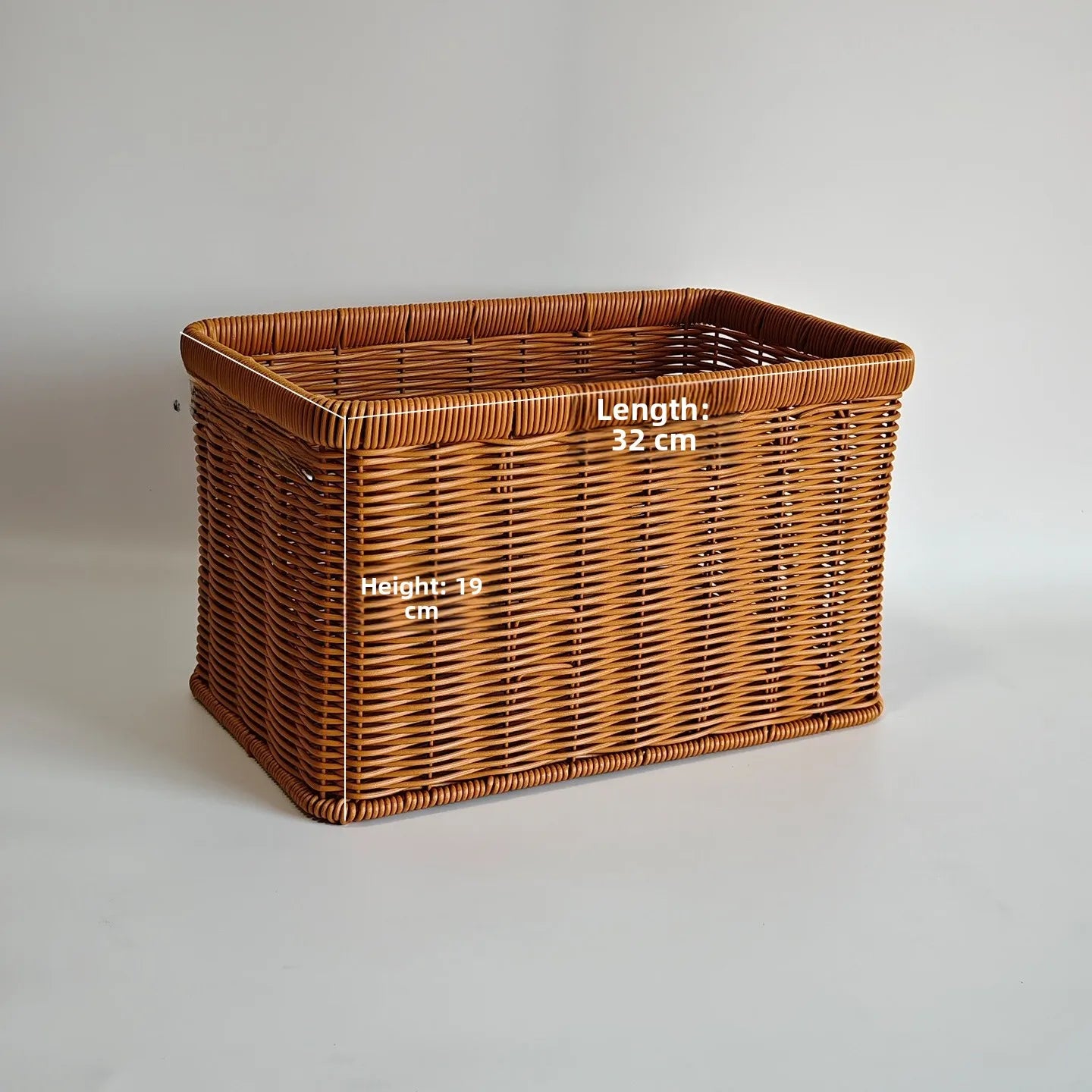Handmade Rattan Storage Basket - 3 sizes