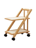 Bamboo Multi-Layer Mobile Storage Cart