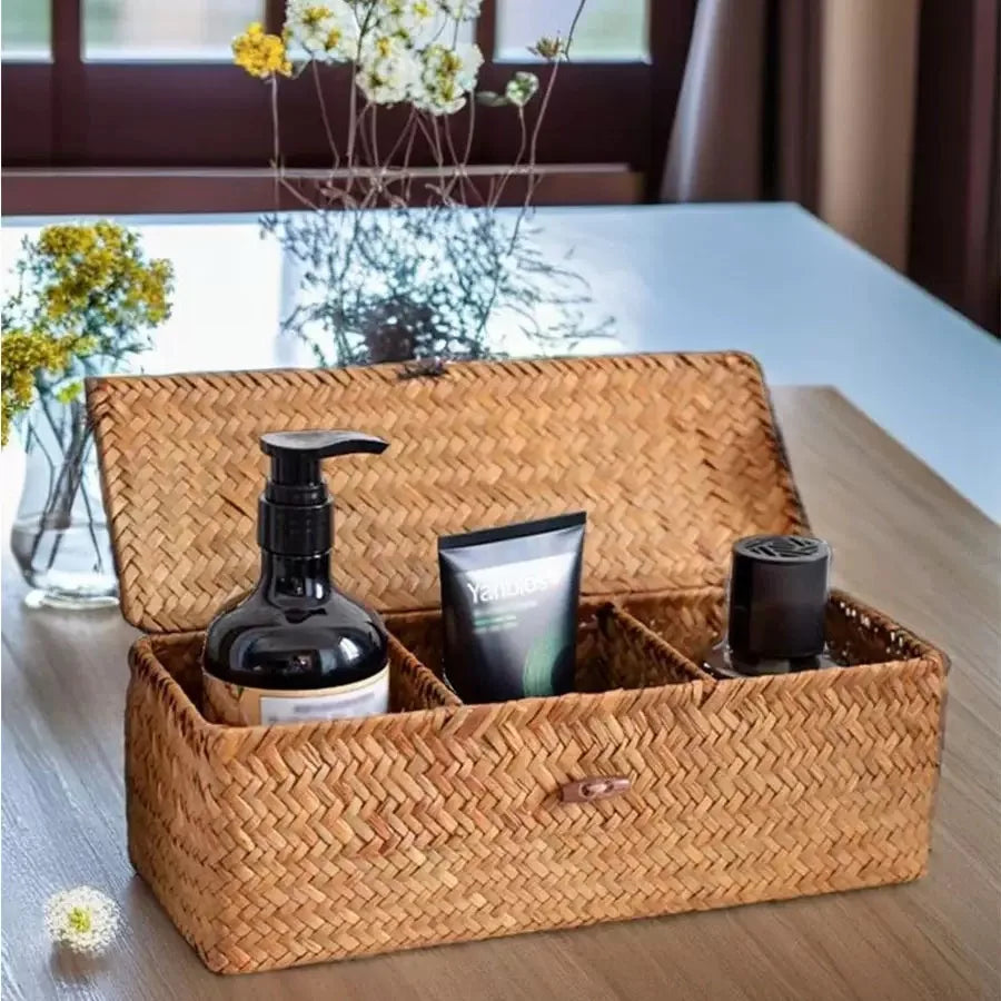 Gift Set Woven Basket (Available with or without lid)