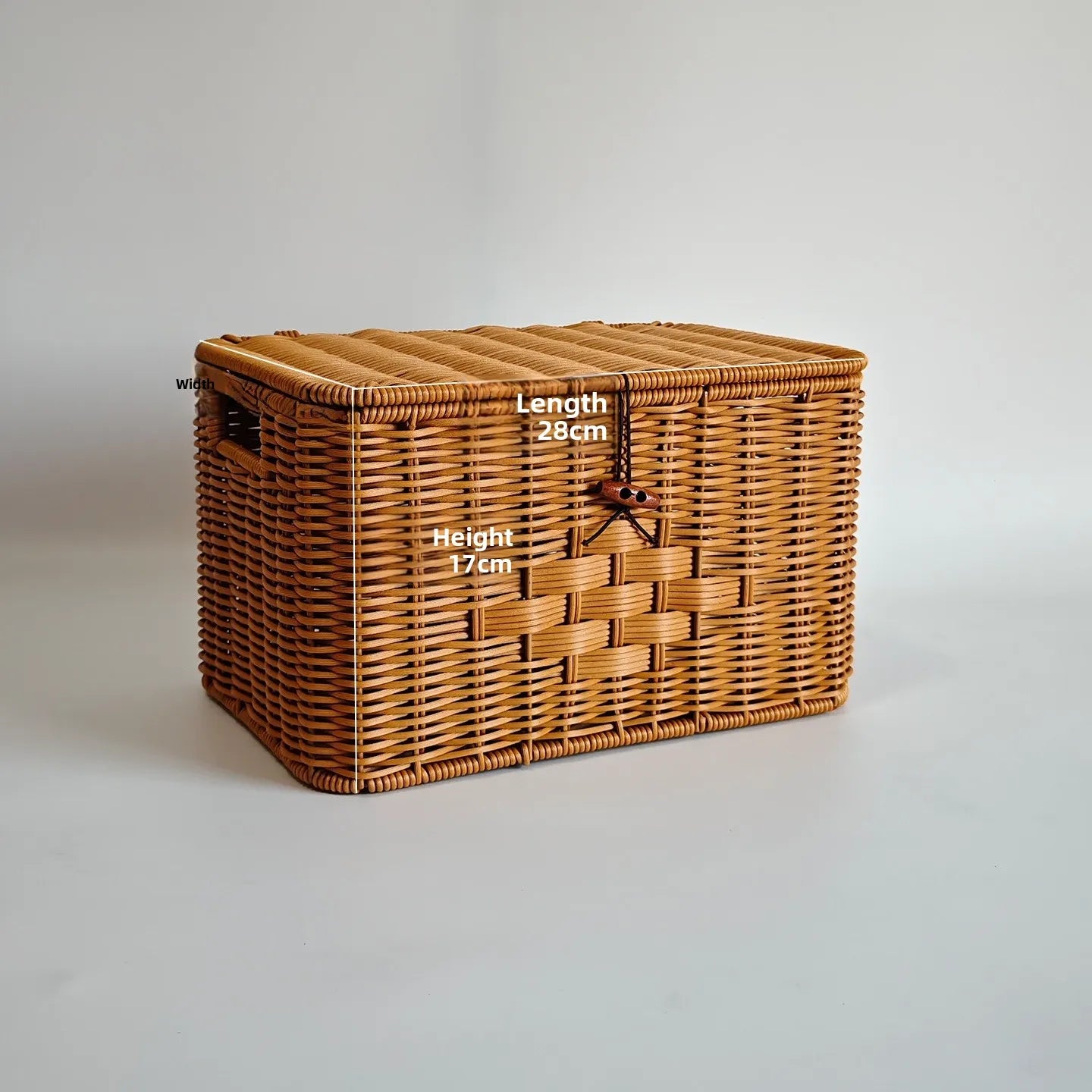 Handmade Rattan Storage Basket - 3 sizes
