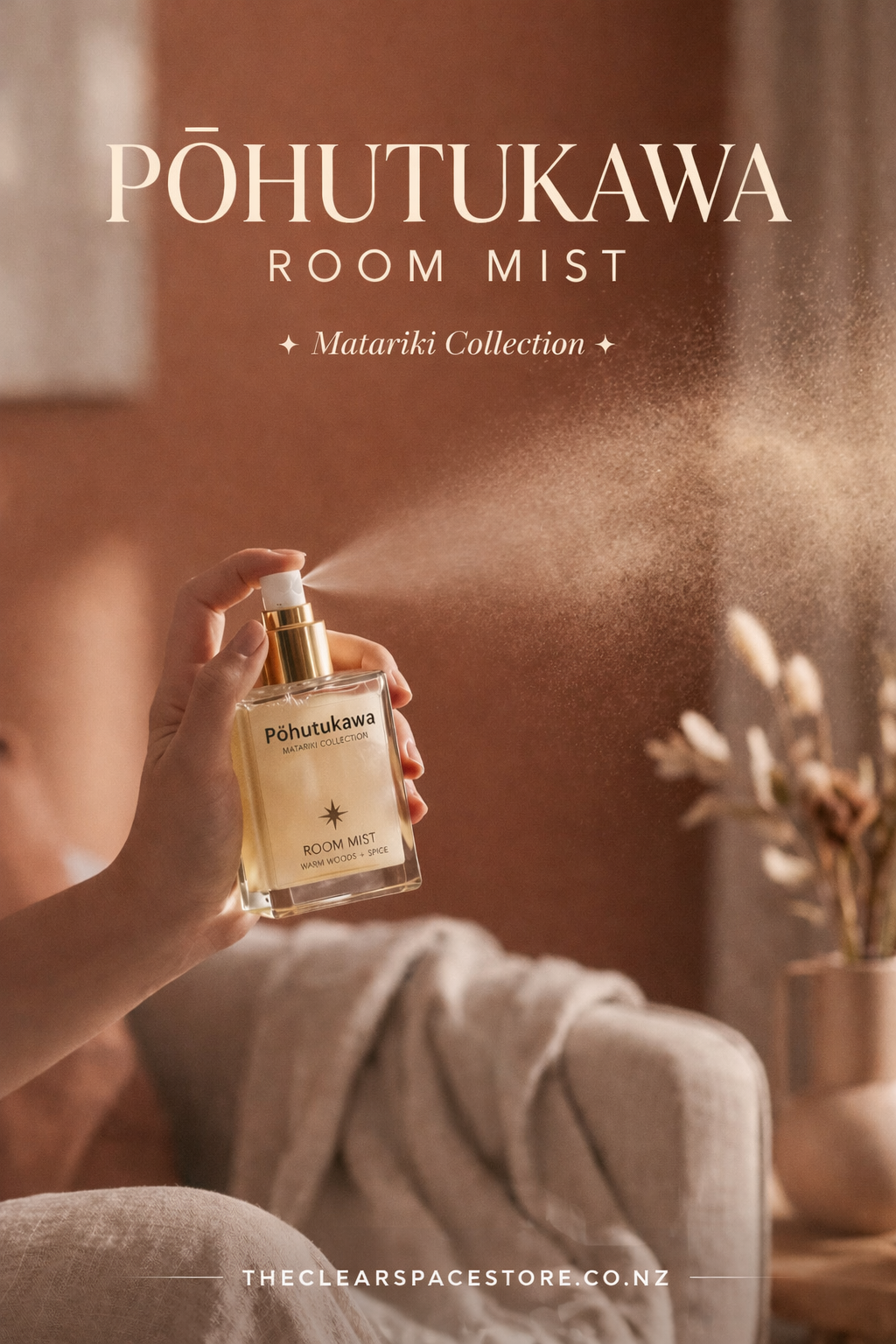 Pōhutukawa Room Mist - 100mls