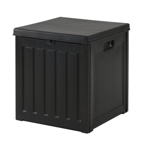 Gardeon Outdoor Storage Box 80L Container Lockable Garden Toy Tool