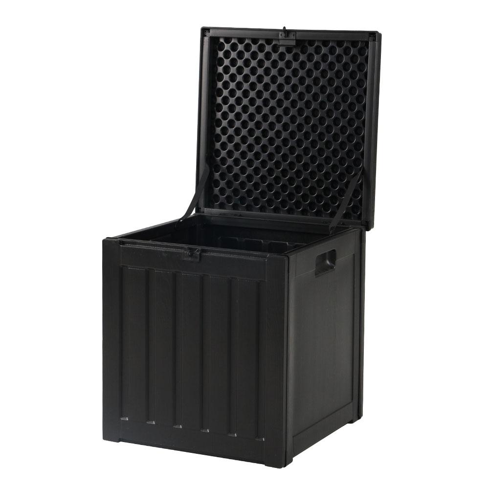 Gardeon Outdoor Storage Box 80L Container Lockable Garden Toy Tool