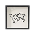 Wooden Shadow Box Display Shelf - 2 sizes
