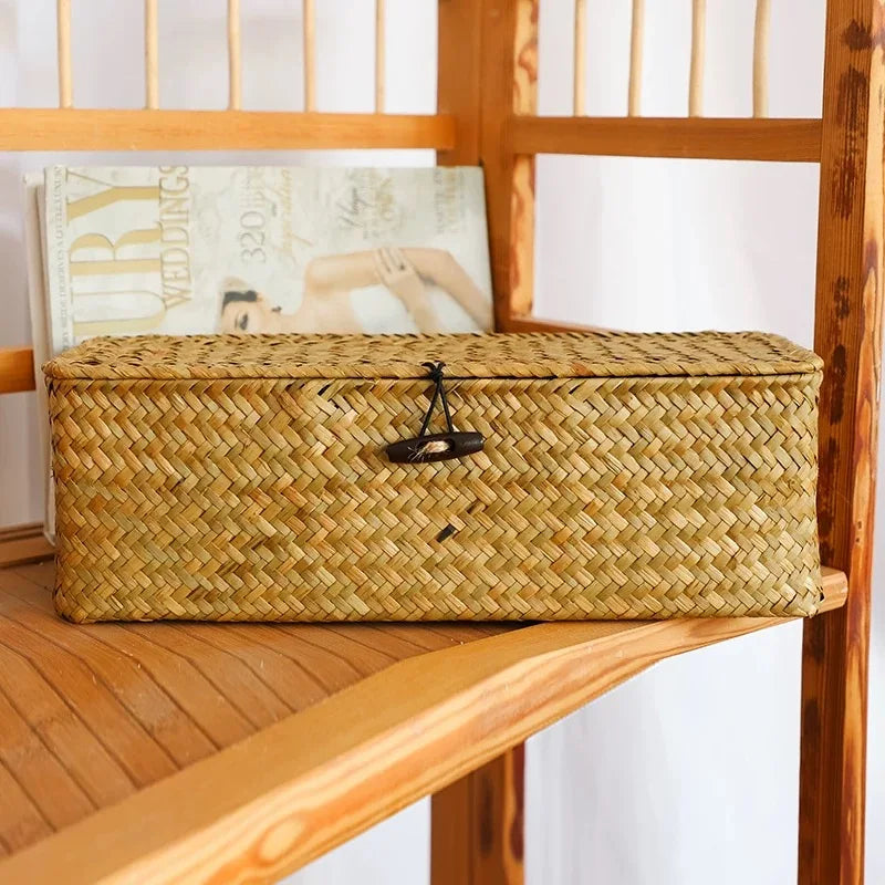 Gift Set Woven Basket (Available with or without lid)