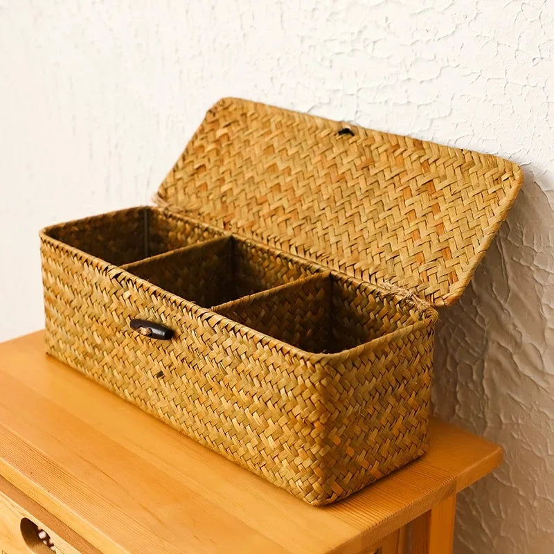 Gift Set Woven Basket (Available with or without lid)